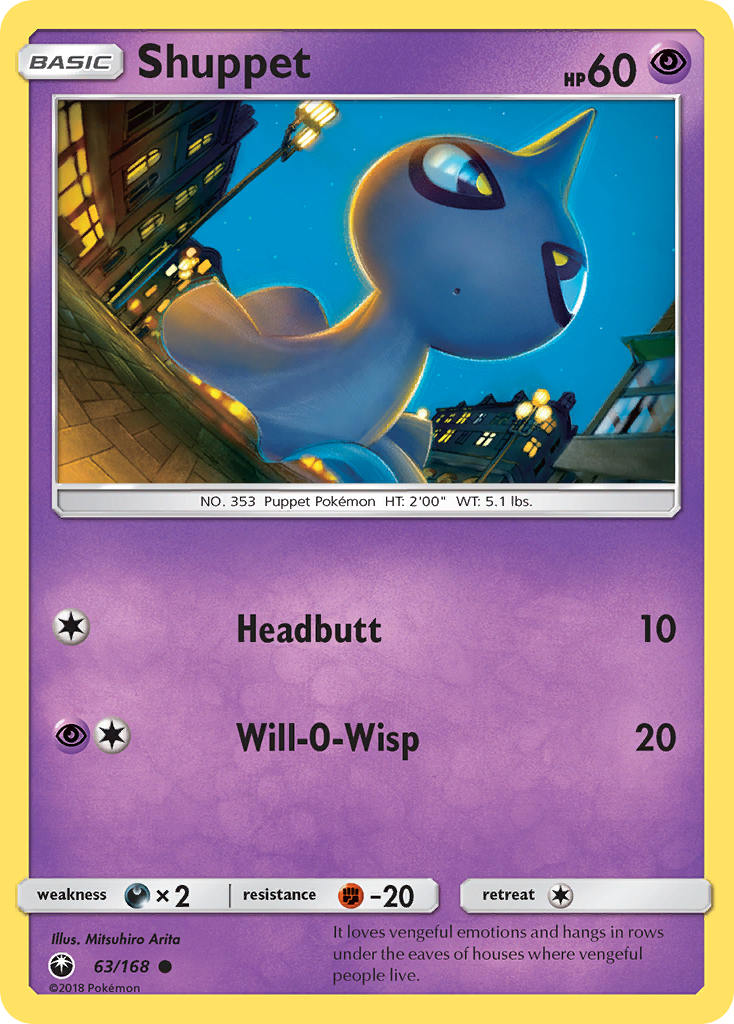 Shuppet (63/168) [Sun & Moon: Celestial Storm] | Exor Games Dartmouth