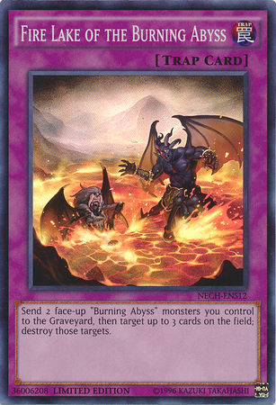 Fire Lake of the Burning Abyss (SE) [NECH-ENS12] Super Rare | Exor Games Dartmouth