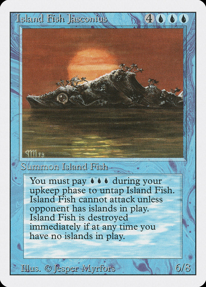 Island Fish Jasconius [Revised Edition] | Exor Games Dartmouth