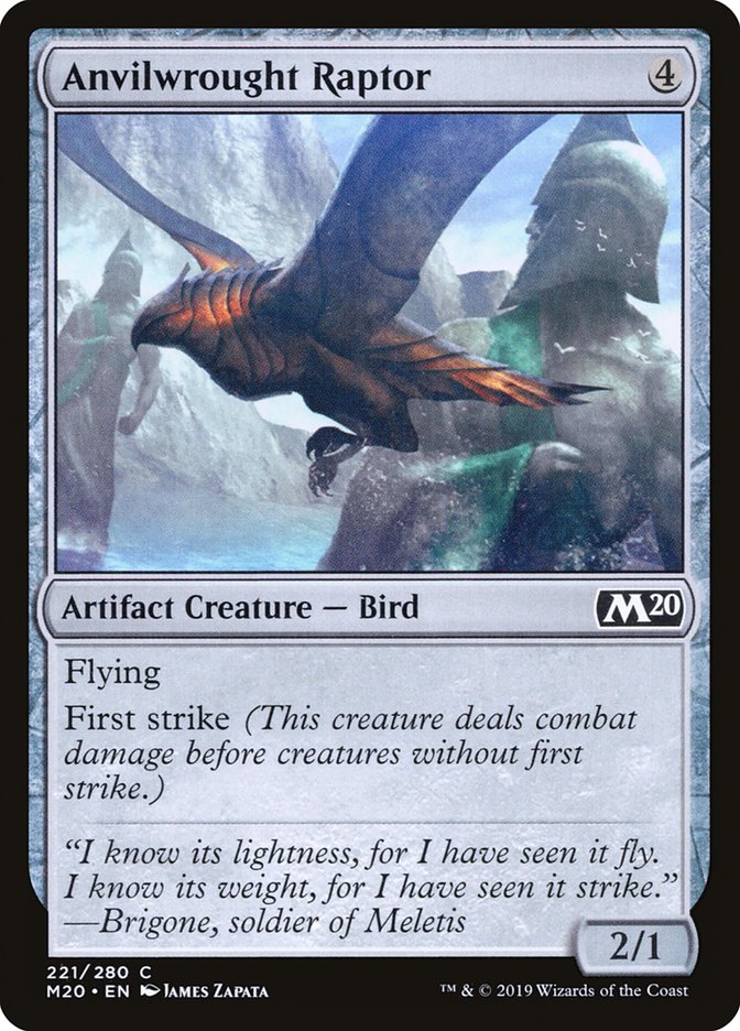 Anvilwrought Raptor [Core Set 2020] | Exor Games Dartmouth