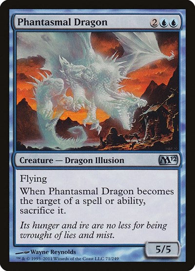 Phantasmal Dragon [Magic 2012] | Exor Games Dartmouth