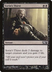 Sorin's Thirst [Magic 2012] | Exor Games Dartmouth