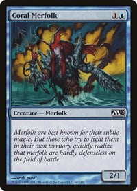 Coral Merfolk [Magic 2012] | Exor Games Dartmouth