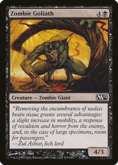 Zombie Goliath [Magic 2012] | Exor Games Dartmouth