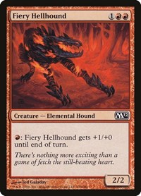 Fiery Hellhound [Magic 2012] | Exor Games Dartmouth