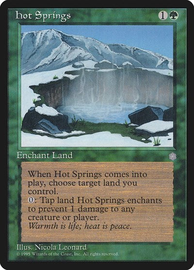 Hot Springs [Ice Age] | Exor Games Dartmouth