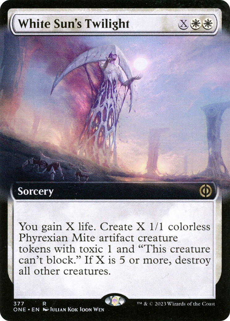 White Sun's Twilight (Extended Art) [Phyrexia: All Will Be One] | Exor Games Dartmouth