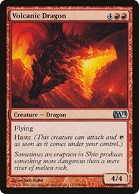 Volcanic Dragon [Magic 2012] | Exor Games Dartmouth