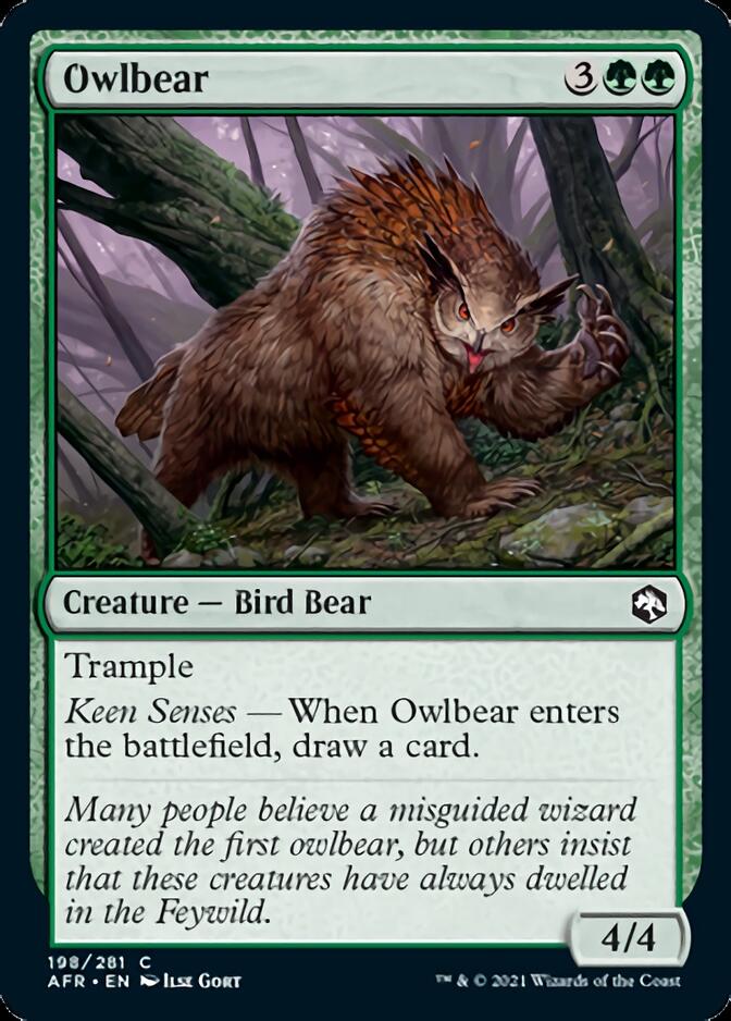 Owlbear [Dungeons & Dragons: Adventures in the Forgotten Realms] | Exor Games Dartmouth