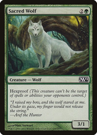 Sacred Wolf [Magic 2012] | Exor Games Dartmouth