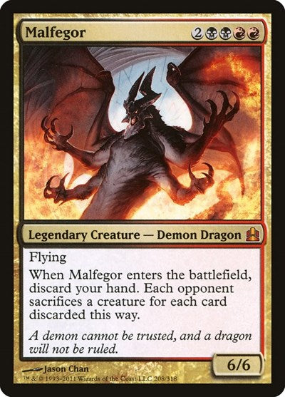 Malfegor [Commander 2011] | Exor Games Dartmouth