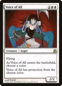 Voice of All [Commander 2011] | Exor Games Dartmouth