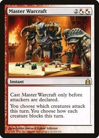 Master Warcraft [Commander 2011] | Exor Games Dartmouth