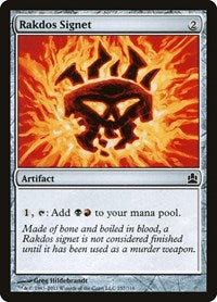 Rakdos Signet [Commander 2011] | Exor Games Dartmouth