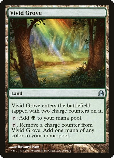 Vivid Grove [Commander 2011] | Exor Games Dartmouth