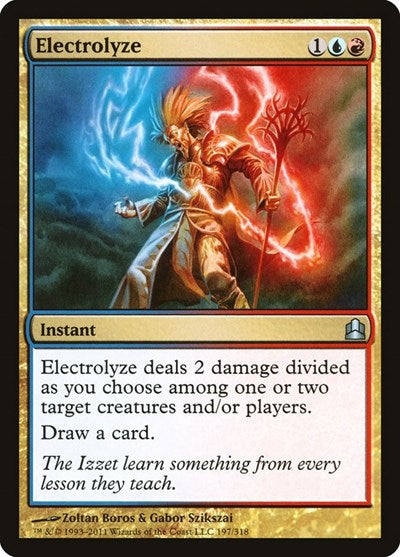 Electrolyze [Commander 2011] | Exor Games Dartmouth