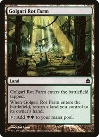 Golgari Rot Farm [Commander 2011] | Exor Games Dartmouth