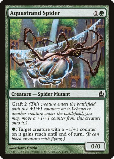 Aquastrand Spider [Commander 2011] | Exor Games Dartmouth