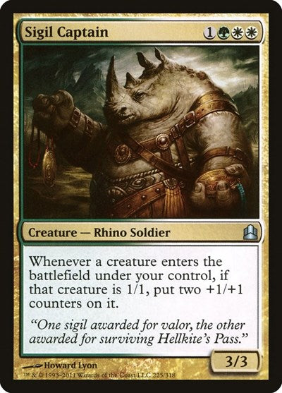 Sigil Captain [Commander 2011] | Exor Games Dartmouth
