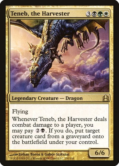Teneb, the Harvester [Commander 2011] | Exor Games Dartmouth
