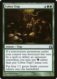 Cobra Trap [Commander 2011] | Exor Games Dartmouth