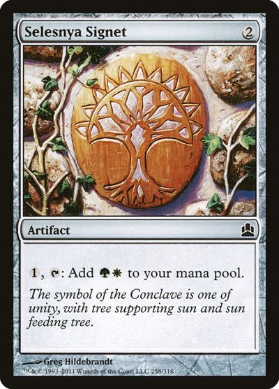 Selesnya Signet [Commander 2011] | Exor Games Dartmouth