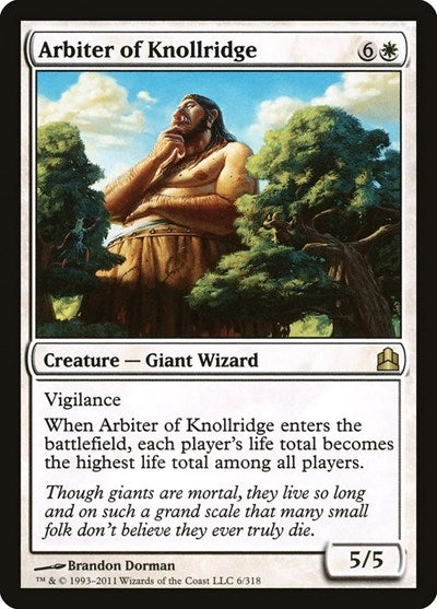 Arbiter of Knollridge [Commander 2011] | Exor Games Dartmouth