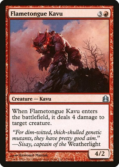 Flametongue Kavu [Commander 2011] | Exor Games Dartmouth