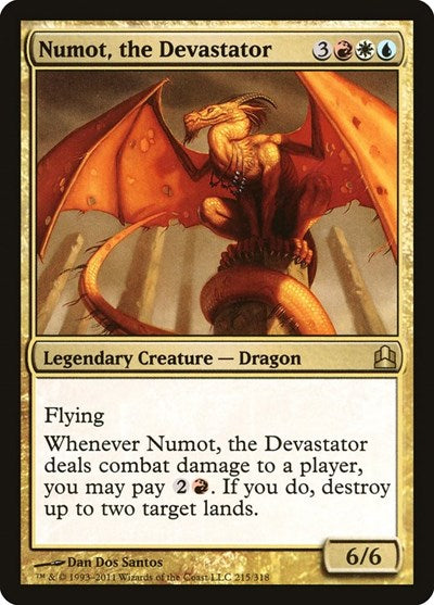 Numot, the Devastator [Commander 2011] | Exor Games Dartmouth