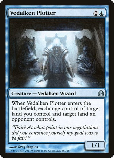 Vedalken Plotter [Commander 2011] | Exor Games Dartmouth