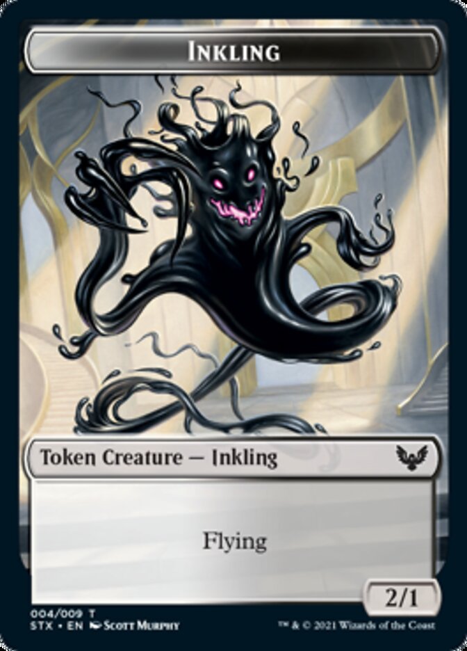 Elemental // Inkling Token [Strixhaven: School of Mages Tokens] | Exor Games Dartmouth