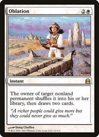 Oblation [Commander 2011] | Exor Games Dartmouth