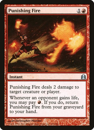 Punishing Fire [Commander 2011] | Exor Games Dartmouth