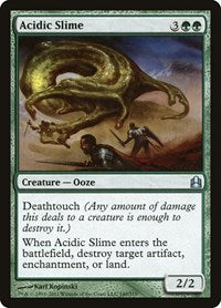 Acidic Slime [Commander 2011] | Exor Games Dartmouth