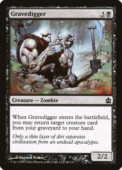 Gravedigger [Commander 2011] | Exor Games Dartmouth