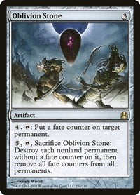 Oblivion Stone [Commander 2011] | Exor Games Dartmouth