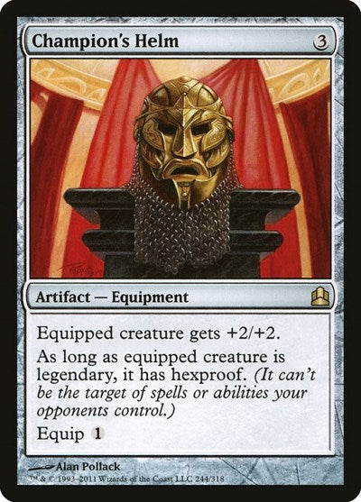 Champion's Helm [Commander 2011] | Exor Games Dartmouth