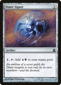 Dimir Signet [Commander 2011] | Exor Games Dartmouth