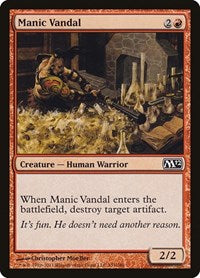 Manic Vandal [Magic 2012] | Exor Games Dartmouth