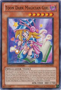 Toon Dark Magician Girl [GLD4-EN015] Common | Exor Games Dartmouth