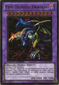 Five-Headed Dragon [GLD4-EN031] Gold Rare | Exor Games Dartmouth