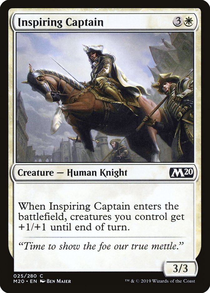 Inspiring Captain [Core Set 2020] | Exor Games Dartmouth