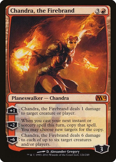 Chandra, the Firebrand [Magic 2012] | Exor Games Dartmouth