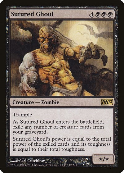 Sutured Ghoul [Magic 2012] | Exor Games Dartmouth