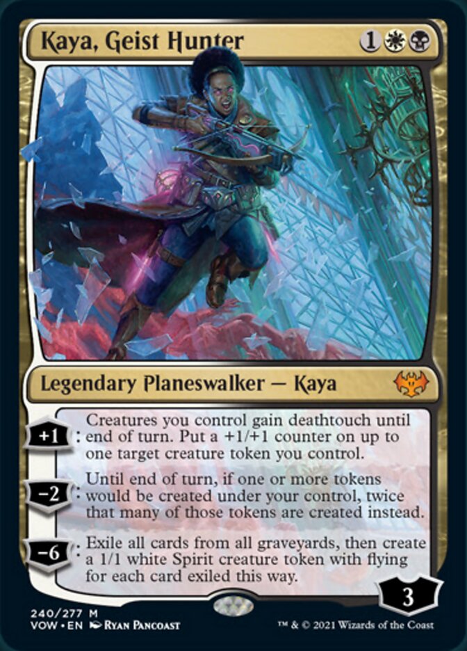 Kaya, Geist Hunter [Innistrad: Crimson Vow] | Exor Games Dartmouth