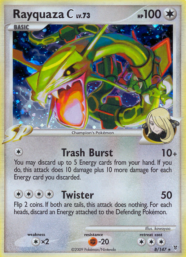 Rayquaza C (8/147) [Platinum: Supreme Victors] | Exor Games Dartmouth
