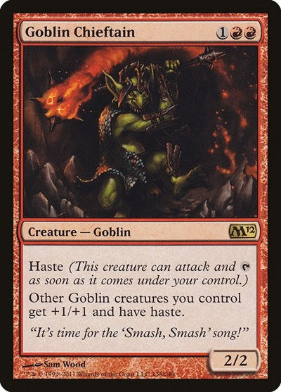 Goblin Chieftain [Magic 2012] | Exor Games Dartmouth