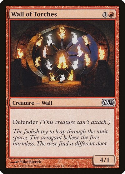 Wall of Torches [Magic 2012] | Exor Games Dartmouth