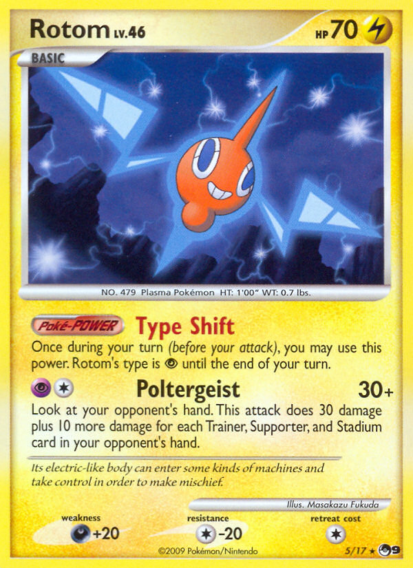 Rotom (5/17) [POP Series 9] | Exor Games Dartmouth