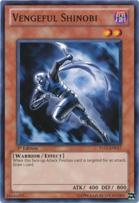 Vengeful Shinobi [YS11-EN017] Common | Exor Games Dartmouth